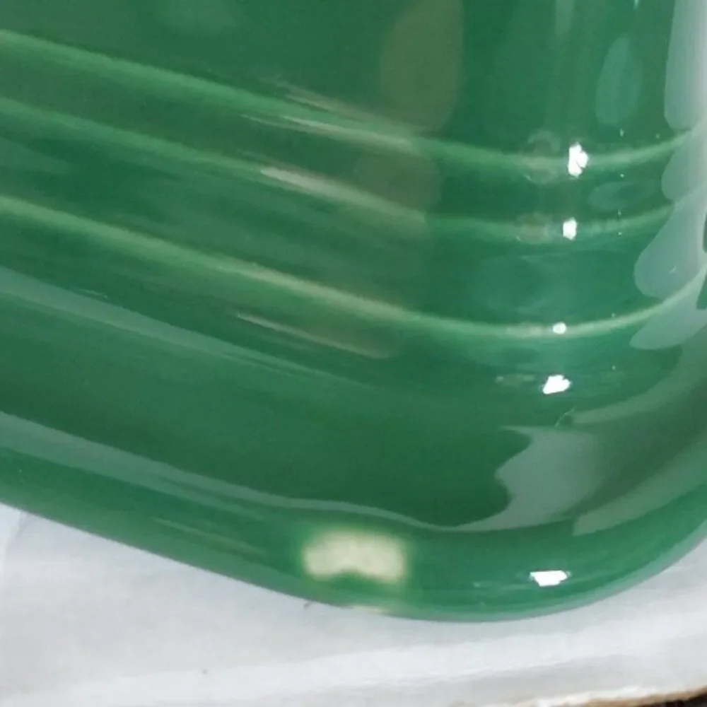 Fiestaware Fiesta Loaf Pan Baking Bakeware Bake Baker Dish Jade Green CERAMIC